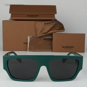 BRAND NEW Burberry BE4397U MICAH 407187 Green Grey Unisex Sunglasses BE 4397U